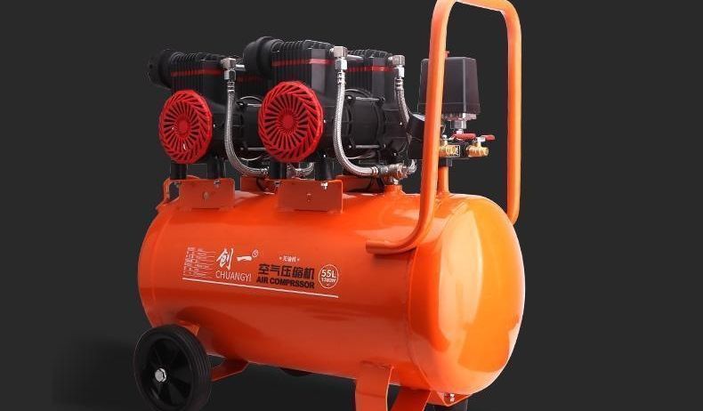 Air Compressor Small Silent Industrial-Grade Air Pump 220V Oil-Free Mini High-Pressure Air Pump Air Compressor