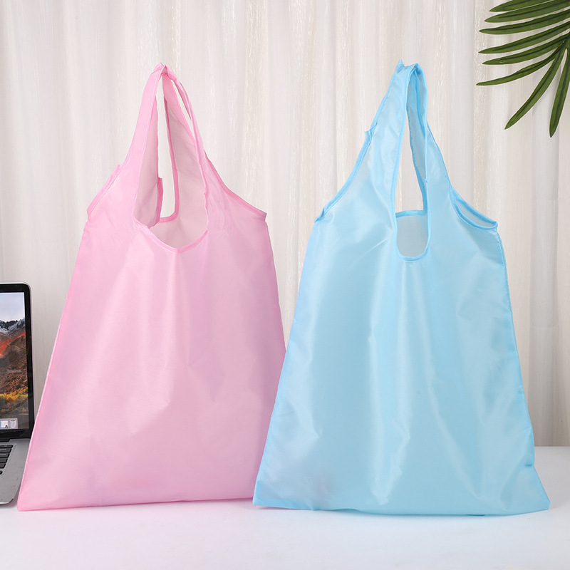 Solid Color, Logo Can Be Printed, Rpet Eco-Friendly Bag, Portable Foldable Shopping Bag, Travel Supermarket Large Capacity Grocery Bag Solid Color, Logo Can Be Printed, Rpet Eco-Friendly Bag, Portable Foldable Shopping Bag, Travel Supermarket Large Capacity Grocery Bag