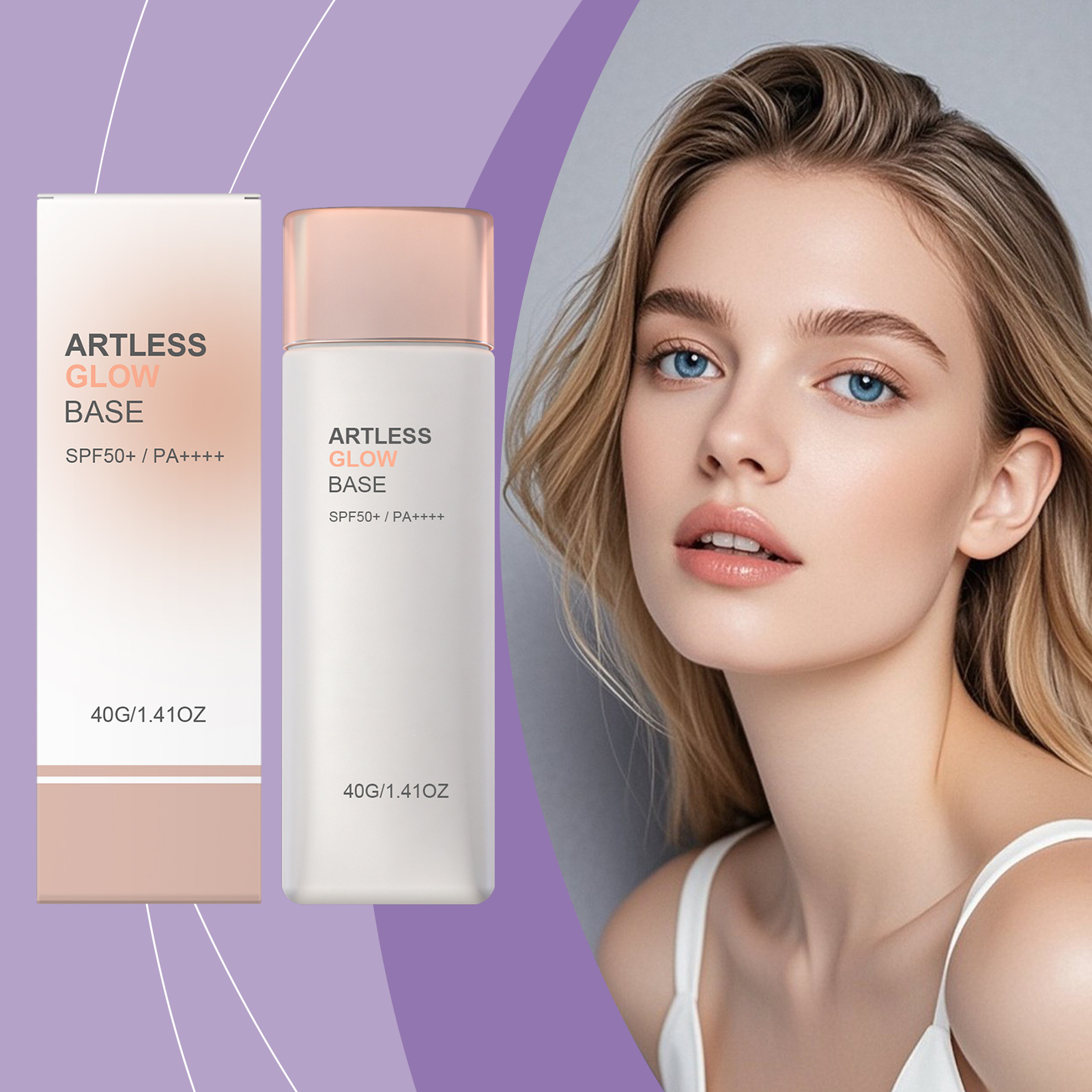 Brightening Protective Primer: Daily Natural and Lightweight Primer That Adheres Well to Multiple Skin Types and Provides Light Protection