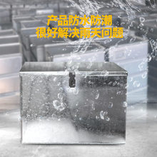 定 制做工业家用白铁皮箱子带锁五金工具箱复古钱款票据文件柜储