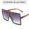 Trend fashionable square sunglasses, multicoloured glasses, European style, suitable for import