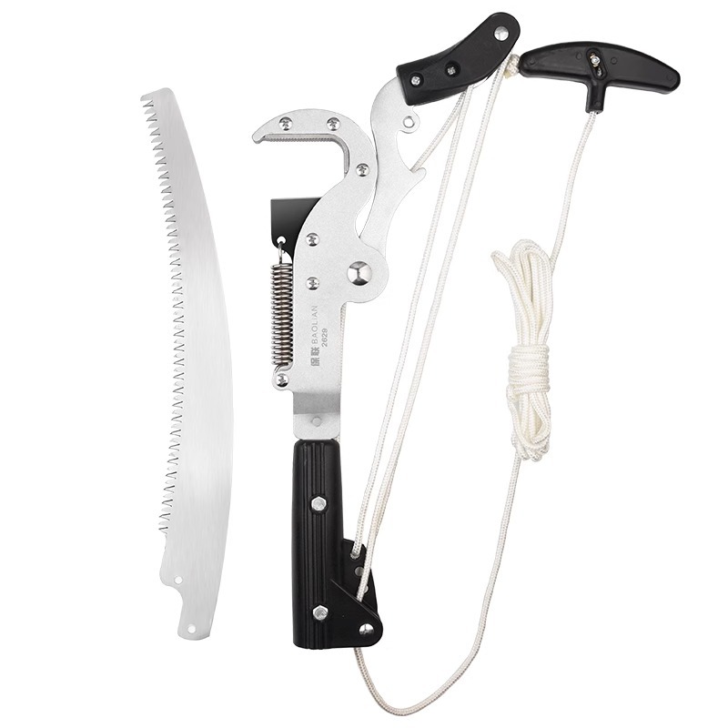 Baolian jardín tijeras de ramas altas tijeras telescópicas tijeras de corte de ramas tijeras de corte de árboles frutíferos alargados herramientas de corte de ramas de árboles de sierra