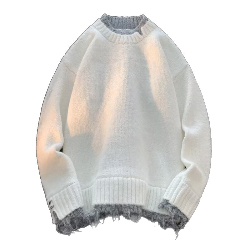 Suéter Falso Dos Piezas para Hombre de Poliéster, Transpirable, Térmico, para Invierno