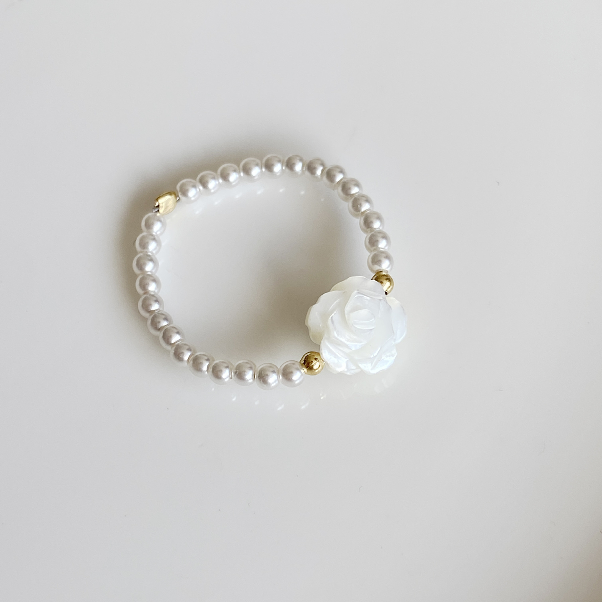 Camellia Pearl Bracelet