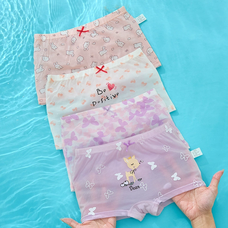 Children's underwear, silk thin summer shorts