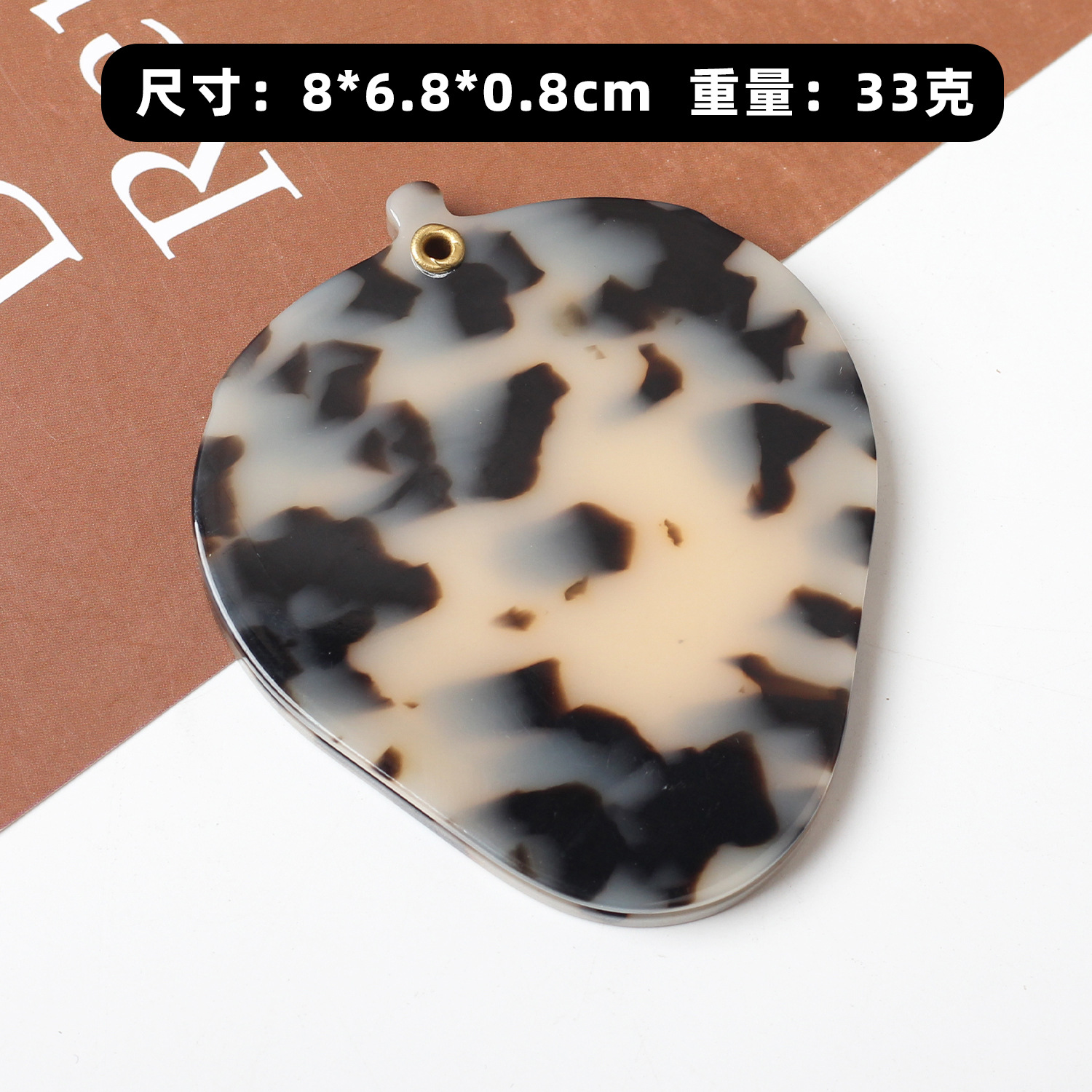 Espejo de hoja de ácido acético Espejo de vidrio Espejo de tocador Espejo de maquillaje Espejo de protección de corazón plegable de almacenamiento de viaje