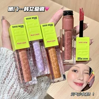 Gogo Bear Micro-Shine Blush Liquid Whitening Natural Nude Makeup Lip and Cheek Жидкость двойного назначения для трансграничного макияжа Lip Glaze Женские румяна