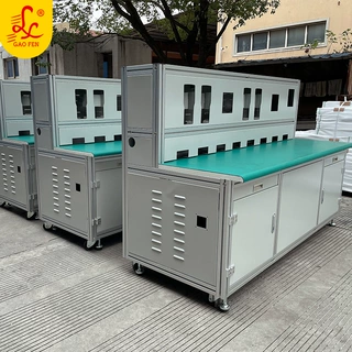 铝型材防静电工作台框架机架机柜 铝合金操作台自动化设备架定制