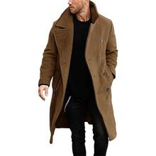 H 27207 Thickened Wool Coat Men �Ӻ�ë�ش��� ŷ���羳