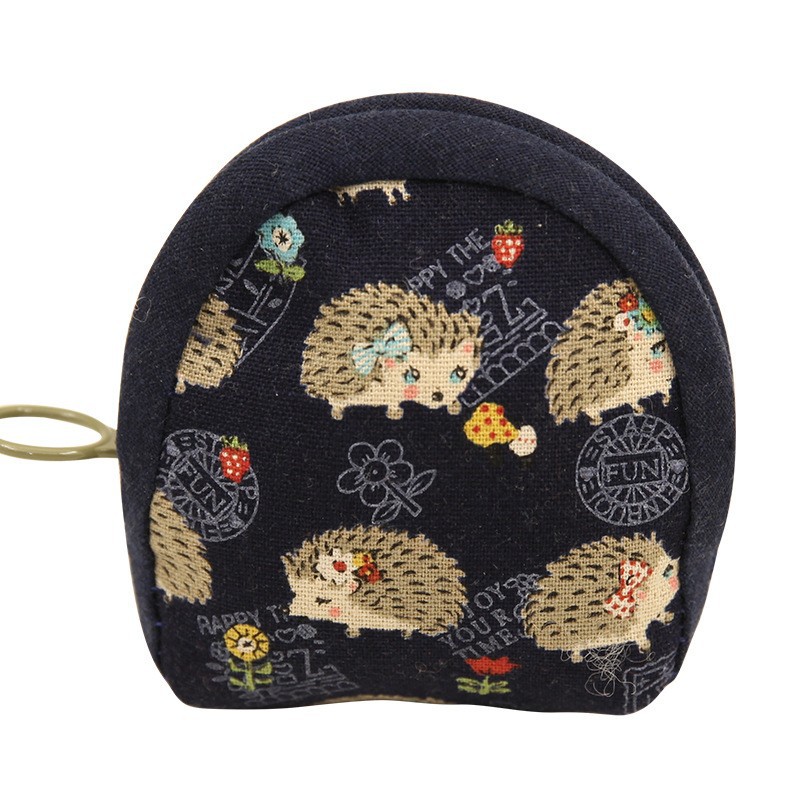 Bolsa de material de bordado bricolaje hecho a mano 8,5 boca Bolsa de Oro patchwork bolsa antigua bolsa transfronteriza inglés gato bolsa de almacenamiento