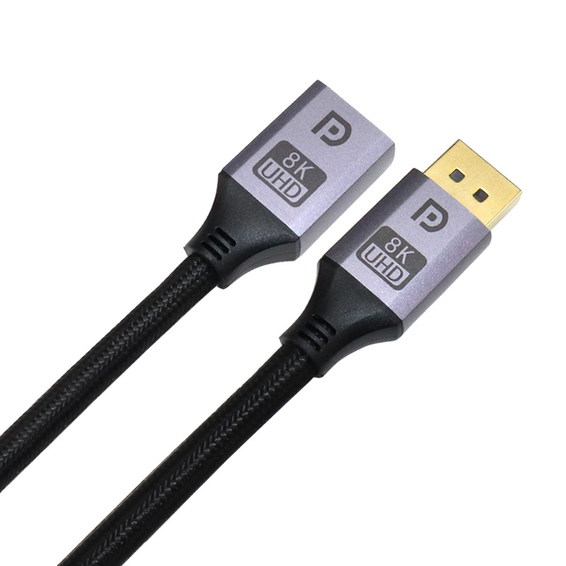 加工定制dp转hdmi 8k60hz公对公高清转换线 Displayport转hdmi线