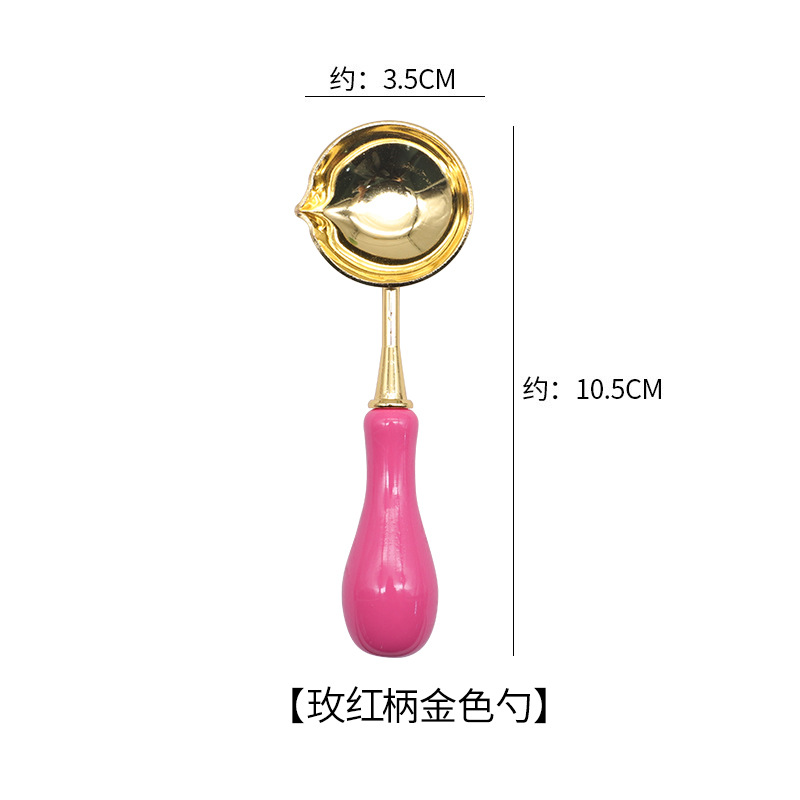 Fuego pintura cuchara vintage macaron 9 color fuego pintura sello sellado cera herramienta accesorios sobre mano cuenta sellado cera uso