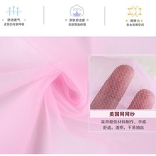 涤纶中硬美国网纱布料 婚纱裙 蓬蓬裙硬网网纱 四角菱形网布批发