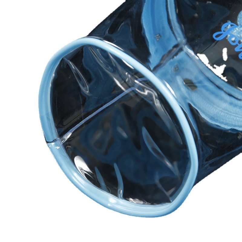 厂家圆筒拉链袋产品包装袋 透明全新料pvc包装袋