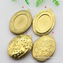 diy��Ʒ���������ͭӡ����Բ��и���������Ʒ��׹��Ƭ���ӹҼ�