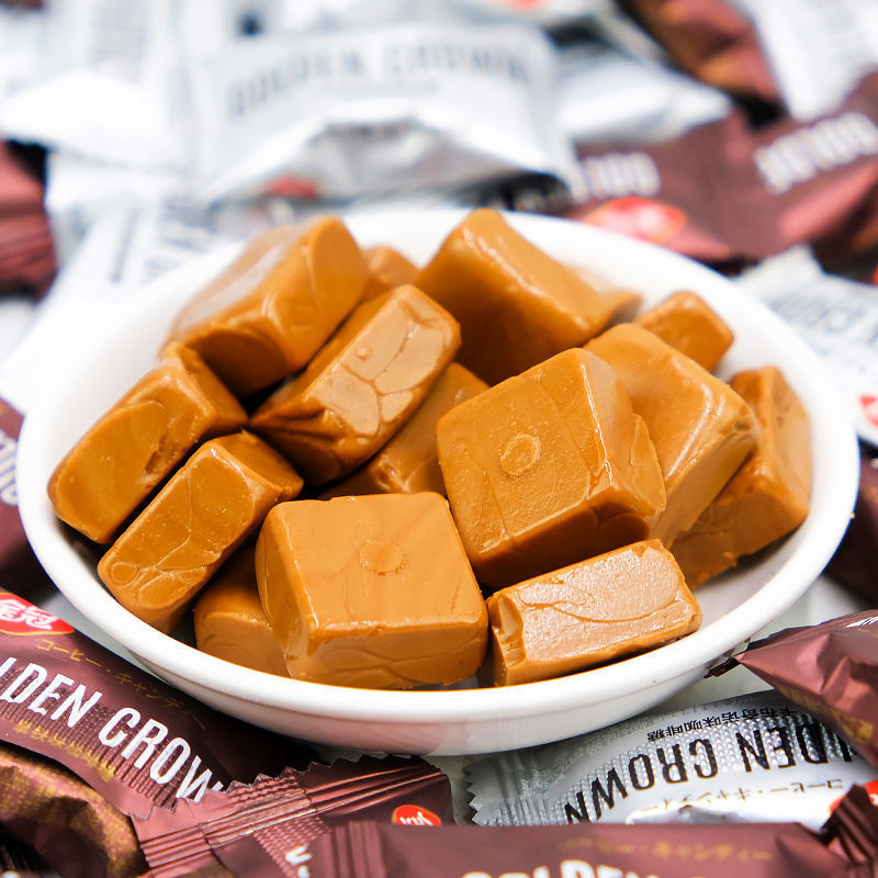 Gold Crown Latte Flavor Cappuccino Coffee Candy Hard Candy Wedding Congratulations Candy Leisure Reception Snack Small Candy Bulk