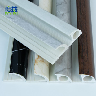 OE M foreign trade factory direct ceramic tile edge strip wall panel edge closing strip male corner line PVC Tile Trim