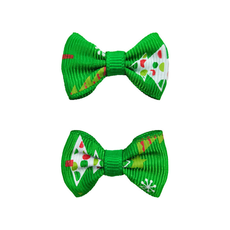 도트 크리스마스 트리 그린