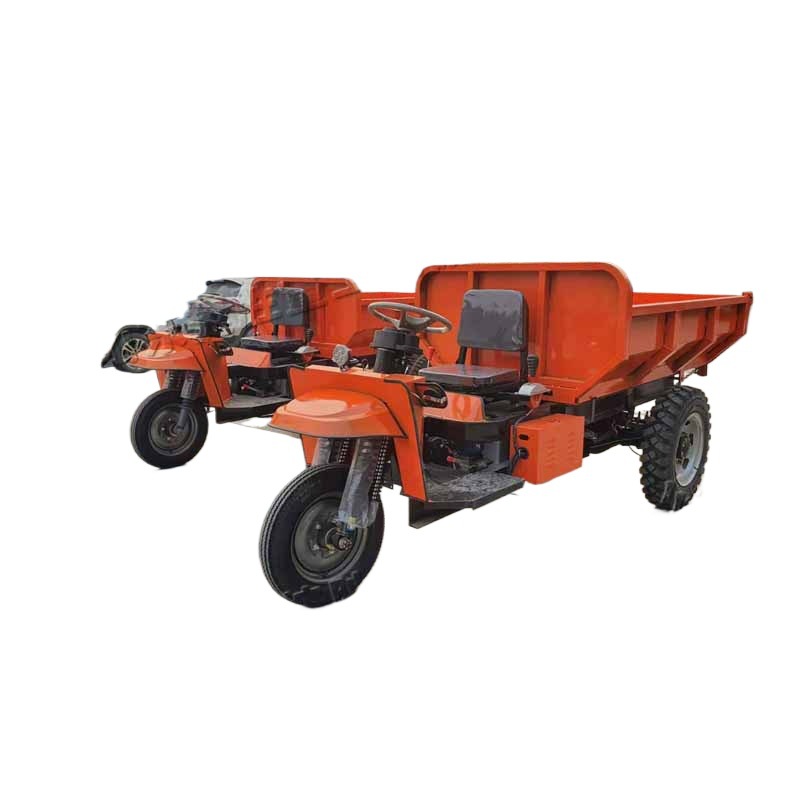 Camión eléctrico de la tres-rueda del hogar que mina el camión volquete eléctrico de 2 toneladas