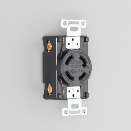 AMERICAN DENKI美国电机美标插座3114R/3112R日式电机插座15A125V