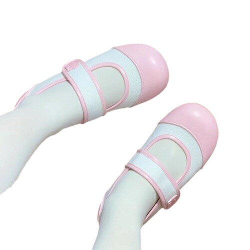 Unique original Lolita Mary Jane women's shoes, cute Japanese round-toe flat single shoes, Lolita shoes, JK uniform single shoes