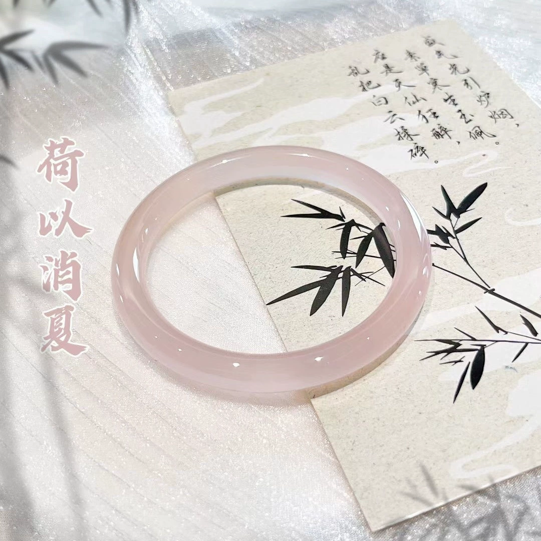 Xiaohongshu то же taro muddy браслет, стеклянная имитация браслета Конкубина не смывает цвет Hanfu аксессуары подружки браслет