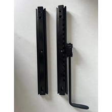 工程机械座椅单锁滑轨汽车座椅滑轨电动车滑轨通用座椅加厚滑轨