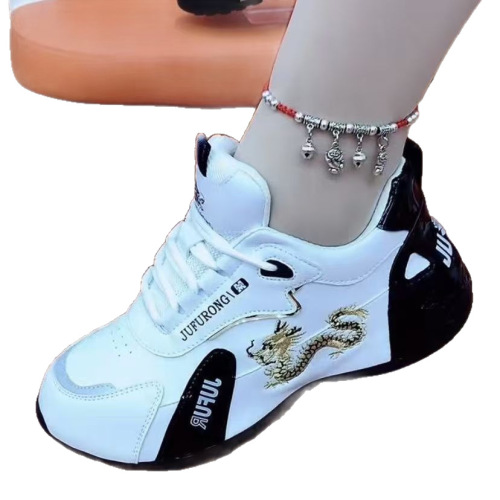 Women's Sport Shoes Autumn Women's Shoes Best Selling Low Top Dad Shoes Slip-Resistant Durable Embroidered Unisex Casual