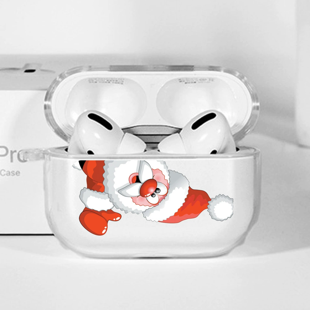 Apple, совместимые наушники, прозрачный покрашенный защитный чехол pro, коллекция 2021