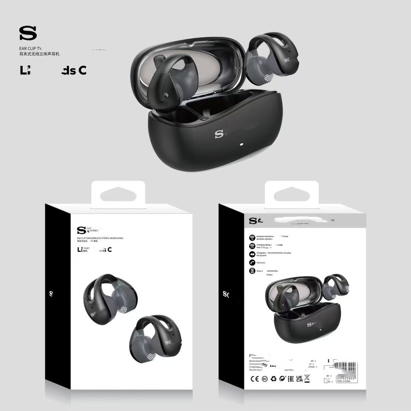 国境を越えた新製品はlink buds Cクリップ耳式bluetoothイヤホン運動イヤホンが自主的に騒音を低減する電気商を適用している|undefined