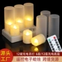 万圣节定时遥控充电蜡烛灯
