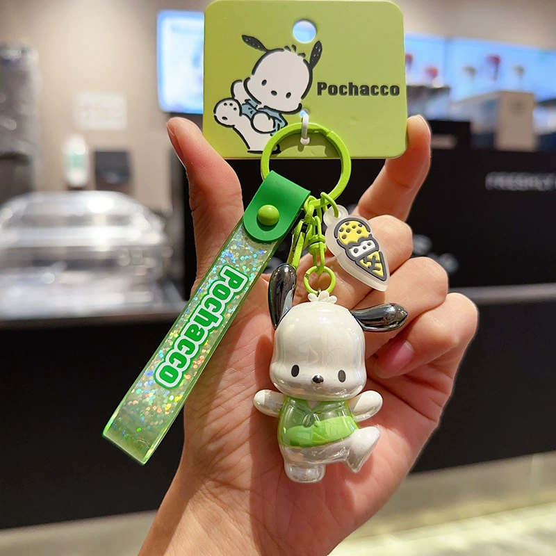 Плюшевый брелок Sanrio Hello Kitty, оригинал, мягкая подвеска 11×7.5 см, коллекционный талисман