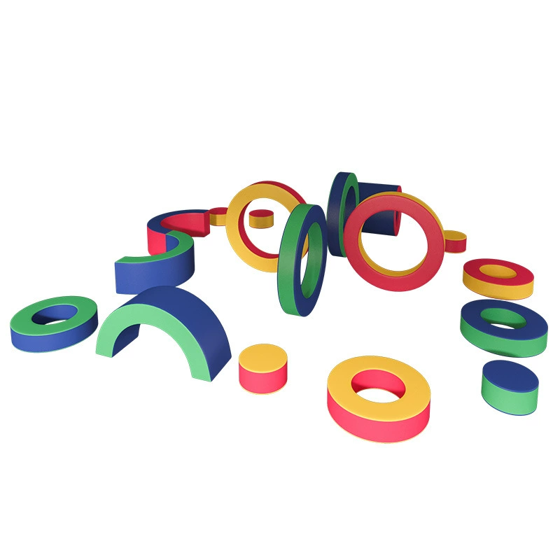 Rainbow toy for kindergarten, equipment sensorics for training, early education