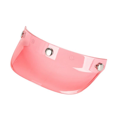 visor 3/4 helmet brim Motorcycle Safety Supplies - transparent-powder