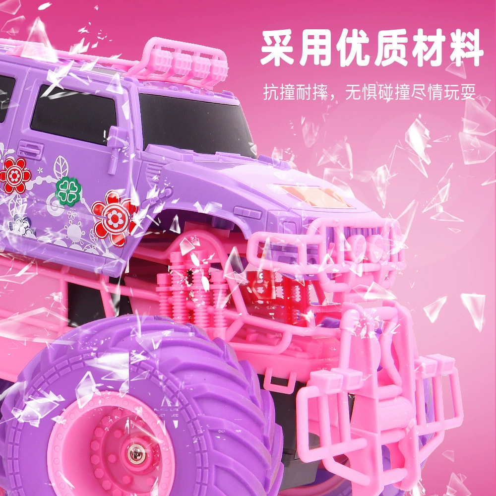 JJRC Фуксия внедорожная радиоуправляемая машина, прочный материал, 4G, может ползти