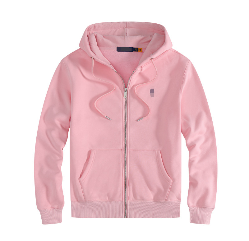 핑크 플리스 스웨트셔츠