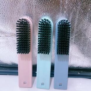 New Thickened Plastic Handle Shoe Brush, Black Hair Shoe Brush, Cleaning Brush, Decontamination Brush, Shoe Cleaning Two Yuan Store Supply