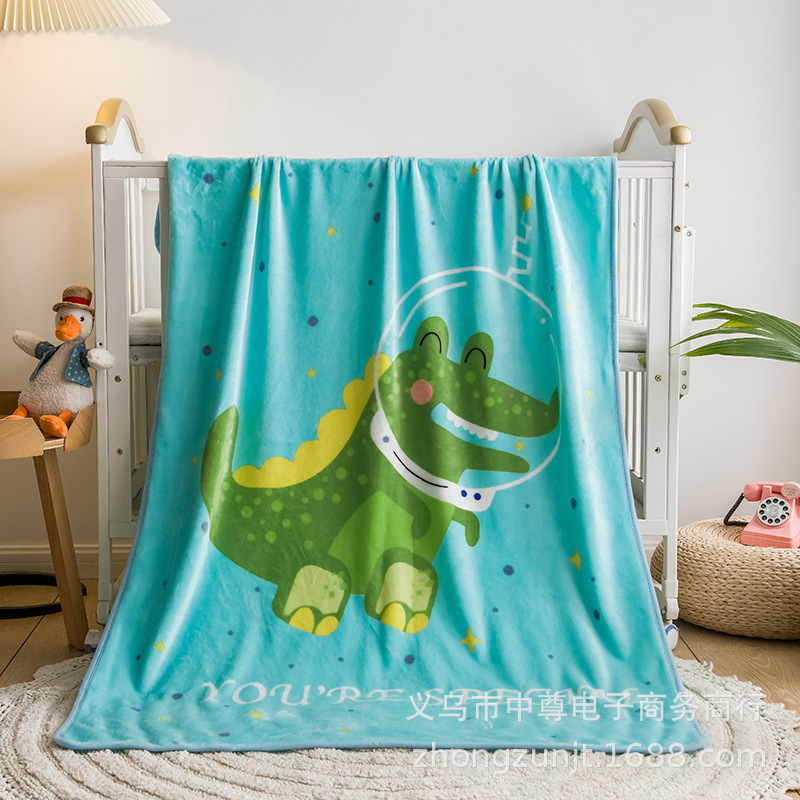 Flannel children's baby duvet