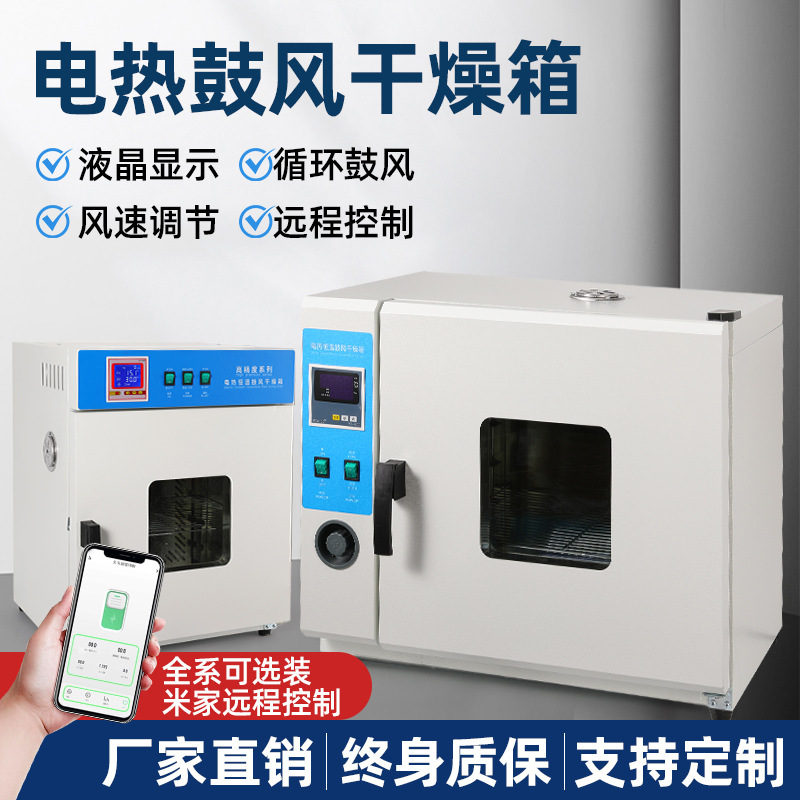 电热鼓风干燥箱高温加热小型工业恒温烤箱实验室药材烘干循环烘箱|undefined
