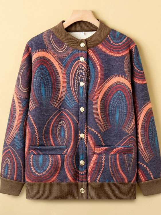 秋冬新款保暖衣老人太太衣服加绒加厚中老年人冬装女奶奶外套妈妈|undefined