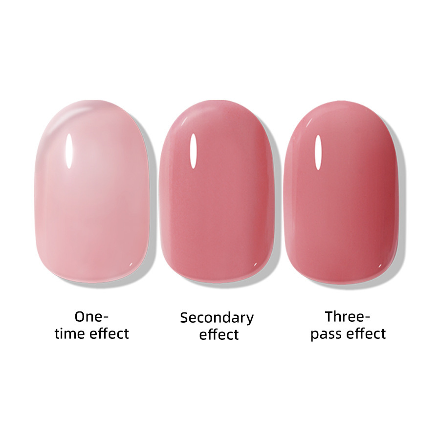 Pure Color new white nail polish glue nude transparent nail polish shop special high-grade nail polish lasting firm Factory wholesale