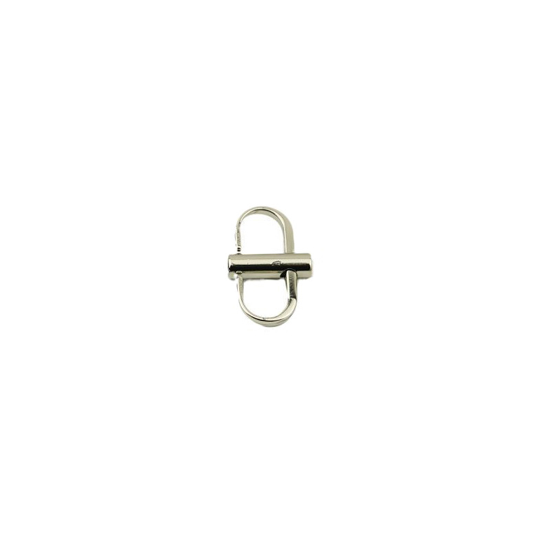 Venta al por mayor accesorios de hardware de cuero hebilla de ajuste de cadena fina de metal bolsa de posicionamiento de tornillo hebilla de ajuste de longitud de cadena