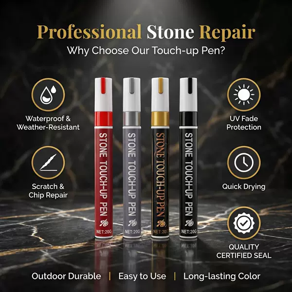 Cross-border best-selling product: Waterproof, non-fading marker pen for repairing and inscribing inscriptions on stone tablets, large-capacity 3mm marker pen
