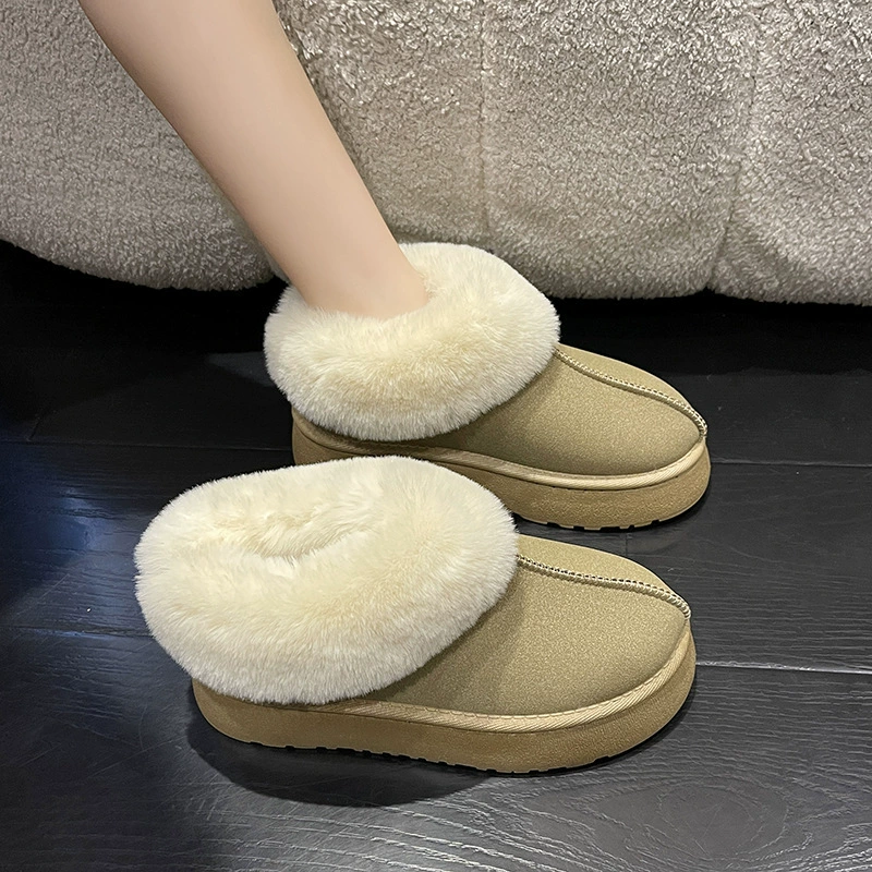 Keep warm winter boots platform, comfortable footwear for leisure