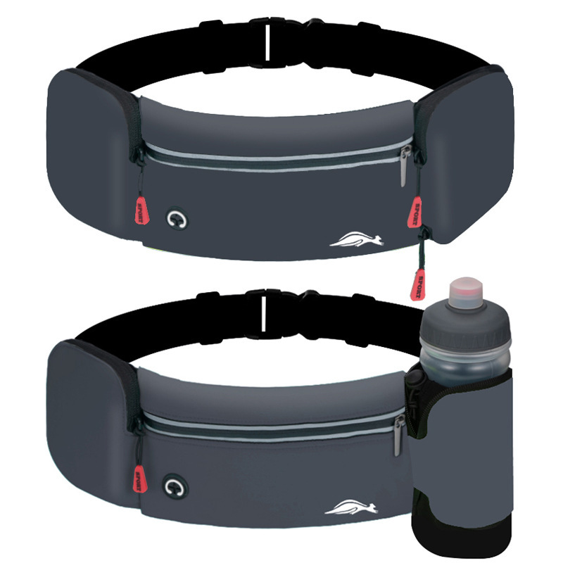 Bolsa de cintura deportiva para hombres y mujeres maratón al aire libre equipo de fitness bolsa de hervidor multifuncional correr cinturón impermeable bolsa de teléfono móvil