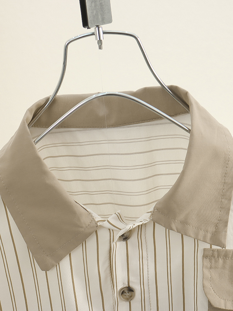 7926 traje de camisa de verano para niños, traje de dos piezas de manga corta fresco y guapo para niños 2024 nueva moda de ropa de verano para bebés