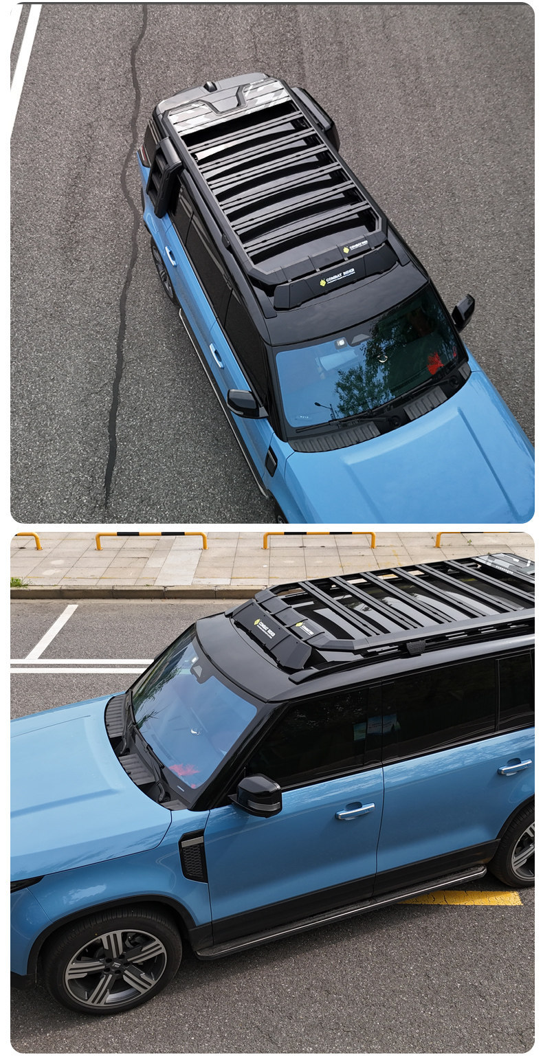 Suitable for Jishi 01 Outdoor Camping Vehicle Roof Expansion Explorer Roof Rack Canopy Side Tent Ladder