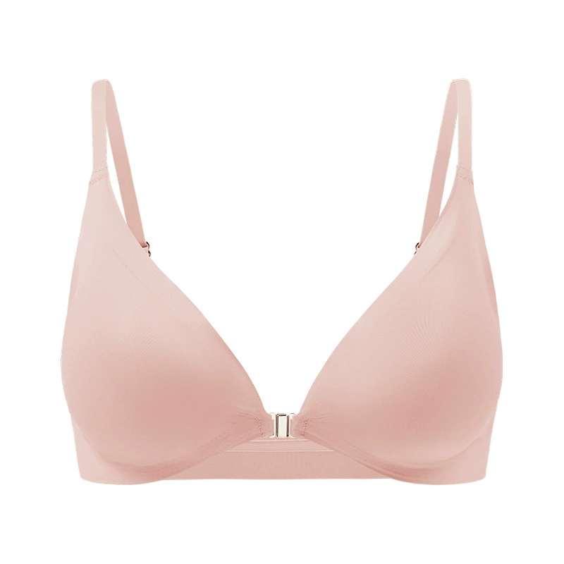 Бюстье-балконетная бюстье бюстье? (Note: This item: Push-up Thin Bra) Перевод: Тонкий бюстгальтер push-up, женский размер плюс, передняя застежка, ультратонкий бесшовный