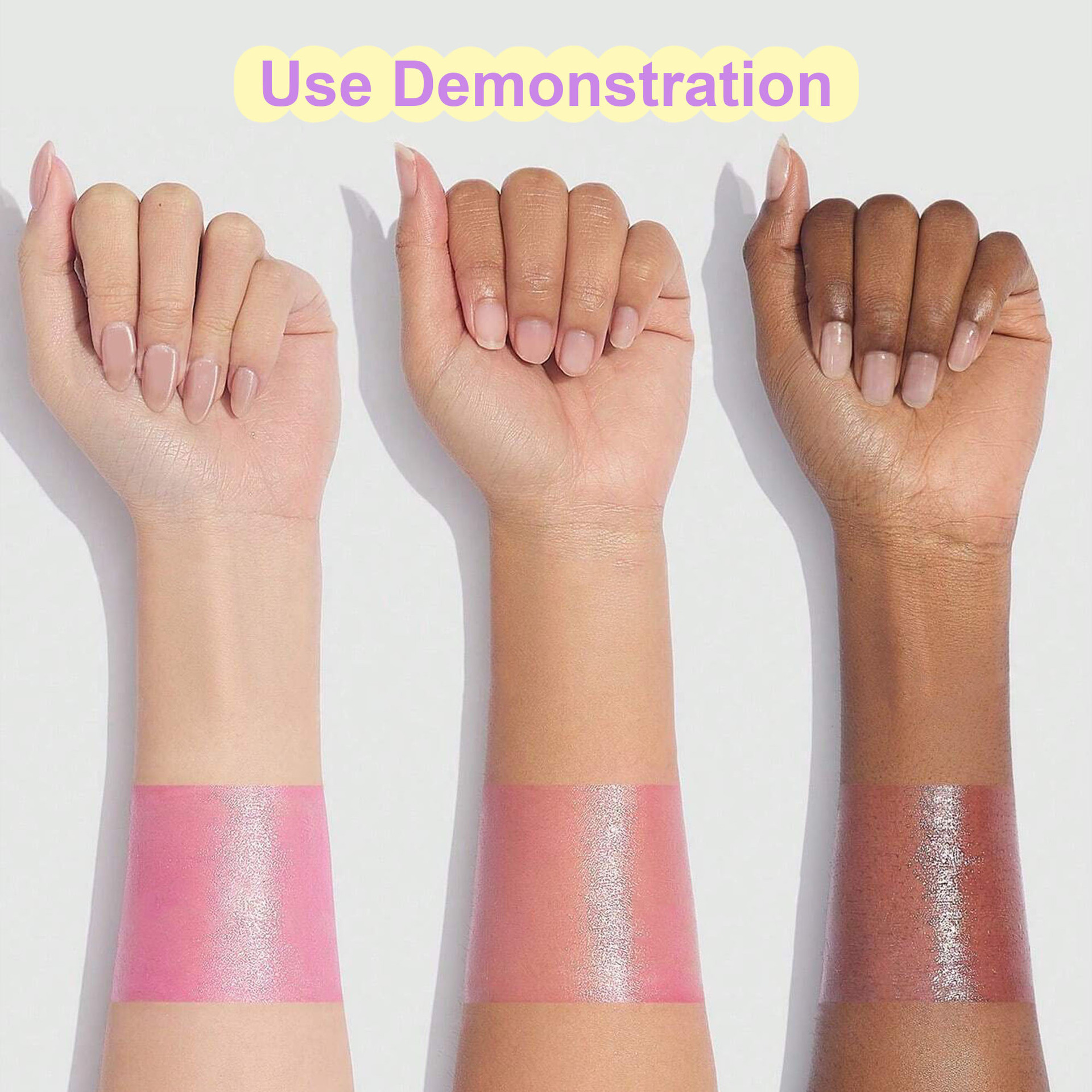 Transfronterizo PAGE VINE color cambio de labios y mejillas sombra de ojos multipropósito suave niebla perlada burbuja de sueño brillante blush comercio exterior