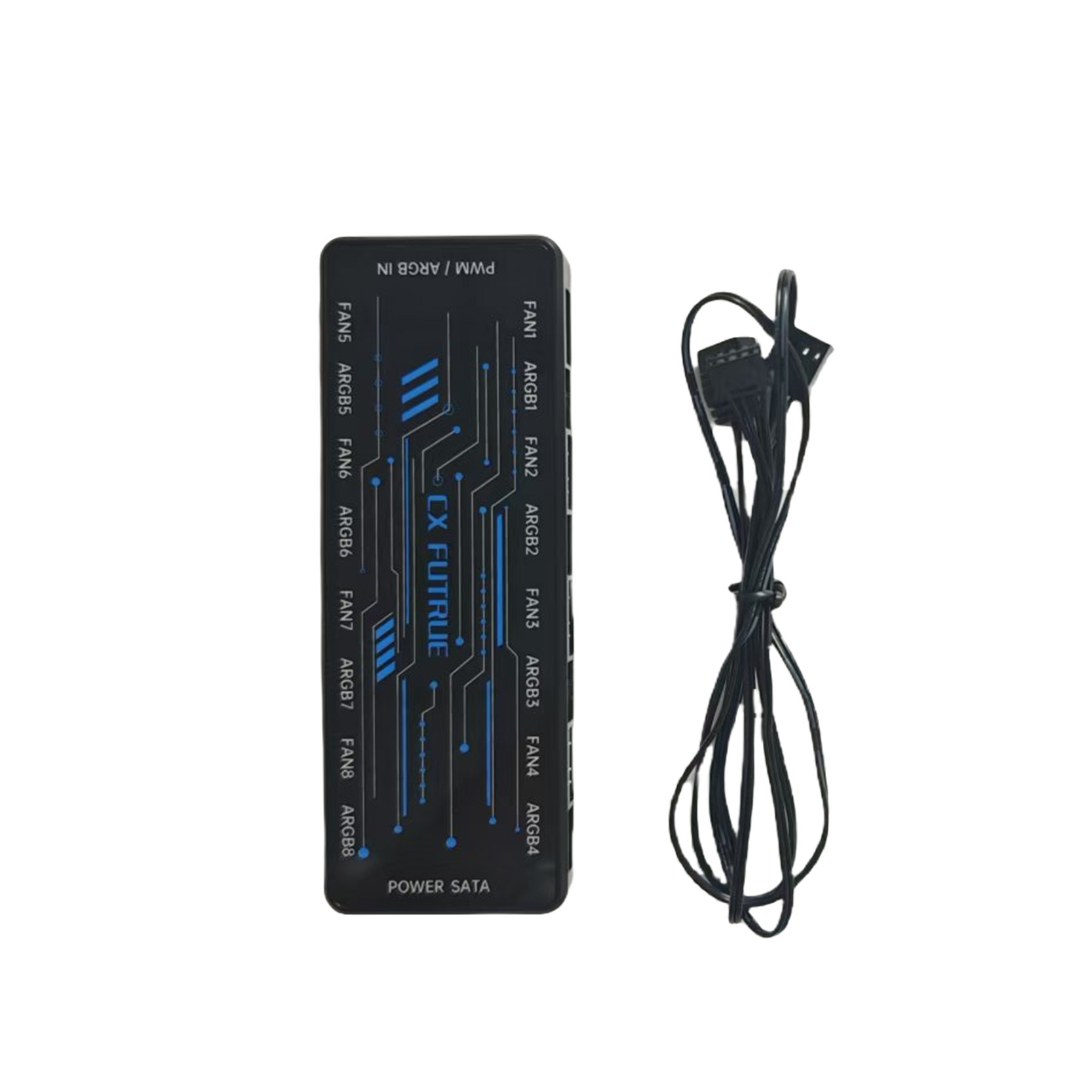 듀얼 8포트 팬 허브